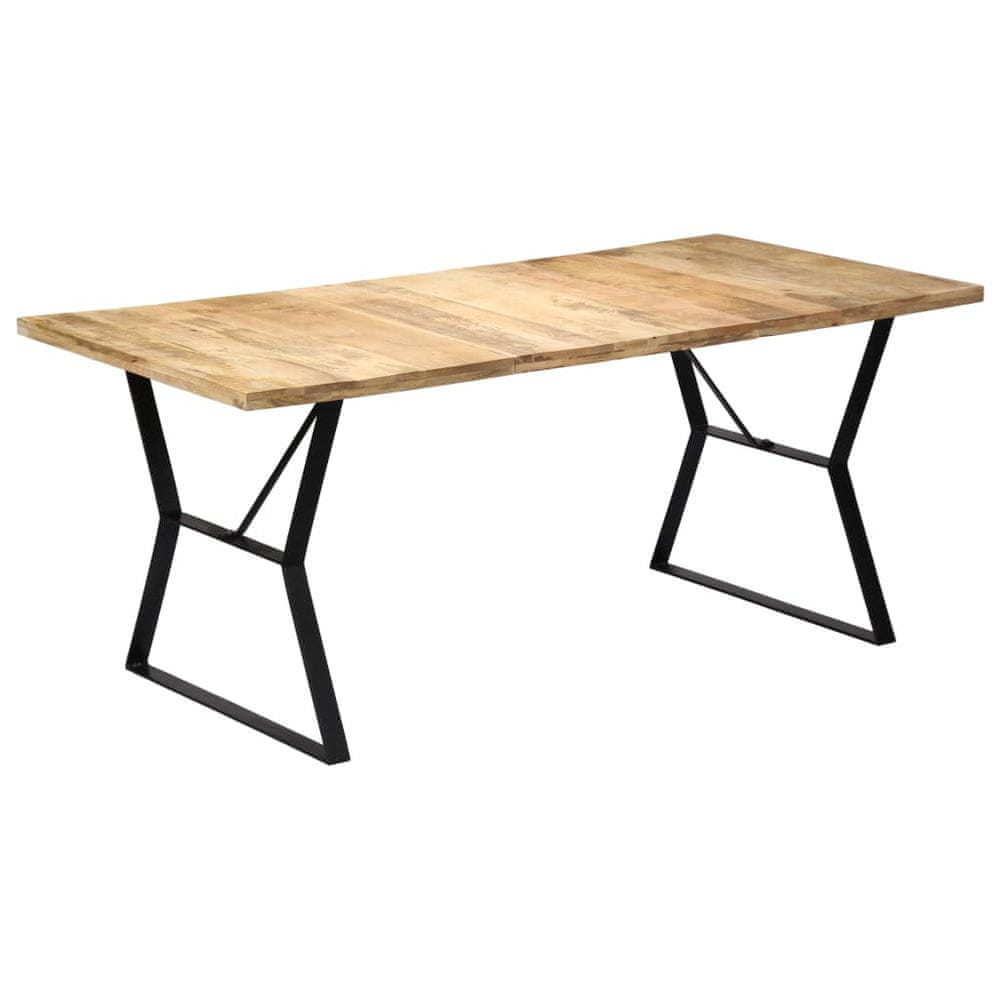 Vidaxl Jedálenský stôl z mangového dreva 180x90x76 cm